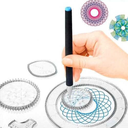 Magic Ruler Painting Set Drawing Accessories Creative Educational Toy For Children