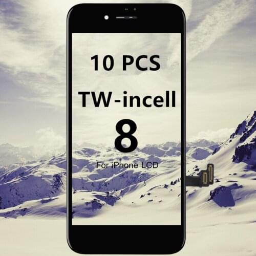10pcs TW-INCELL For iPhone 8 LCD Screen Display Screen Replacement Assembly with Touch Digitizer For iPhone 8g 8 LCD display