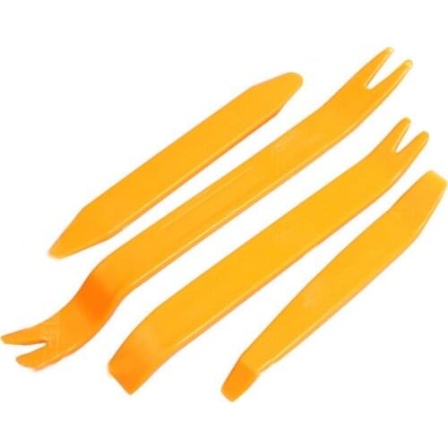 4pcs/set Car Stereo Installation Kits Car Radio Removal Tool Car Radio Panel Door Clip Panel Trim Dash Audio Removal Herramentas