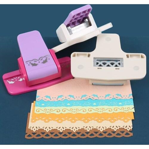 Floral Lace Pattern Embossers Hole Punch Embossing Device Tool For Paper Scrapbooking Gift Card Party Wedding DIY Crafts