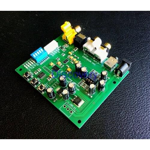 ES9038Q2M I2S IIS DSD DOP Coaxial Fiber SPDIF Digital Audio DAC Decoder Board