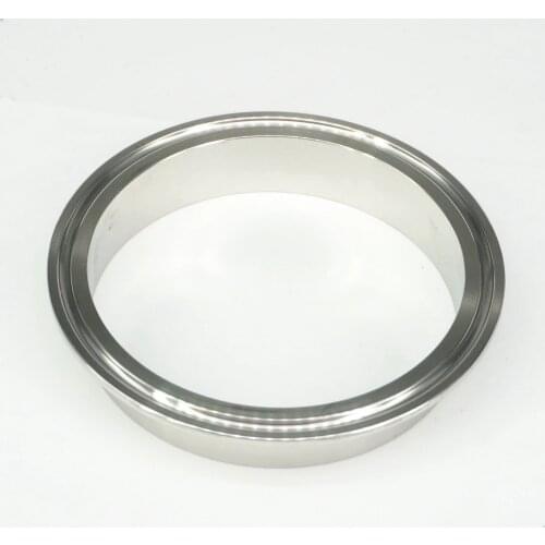 114mm Tube O/D x 130mm Ferrule O/D 304 Stainless Steel Sanitary Weld Ferrule Connector Pipe Fitting