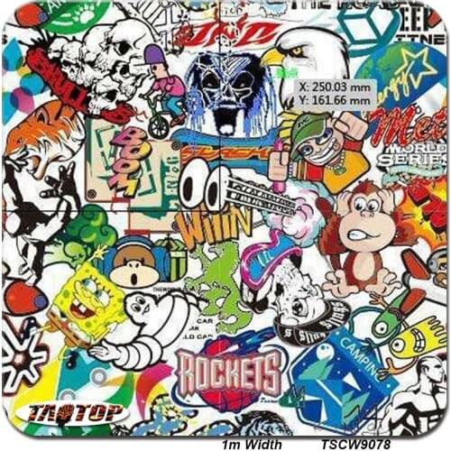 Hydrographic Dipping Film TSCW9078 1M * 50M Carbon PVA Water Transfer Printing Film