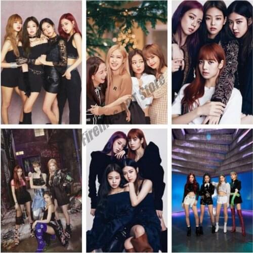 Canvas Painting Korean Girl Group Wall Art Nordic Posters and Prints Home Decoration Pictures Living Room Decor Wall Decor