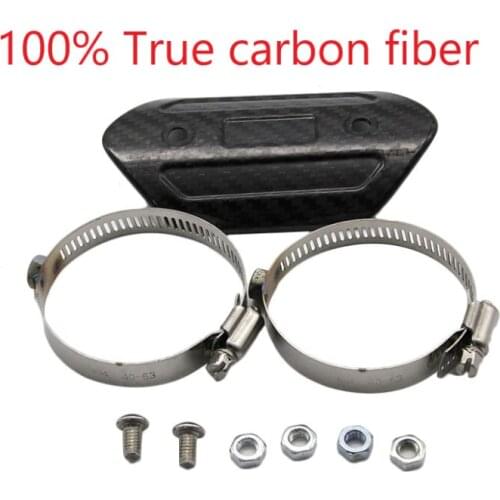 Motorcycle Exhaust Muffler Carbon Fiber Anti-scalding Cover FOR YAMAHA r15 v3 xjr 400 dtr 125 yamaha raptor 660 r1