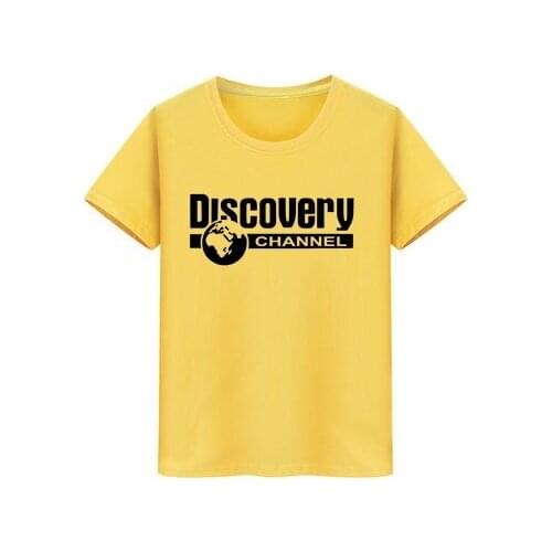 Boy New Discovery Channel Sign Kids T T-Shirt Cotton T-Shirt Hild Short Sleeve Tee Children T-Shirt Fashion Cool T-Shirt