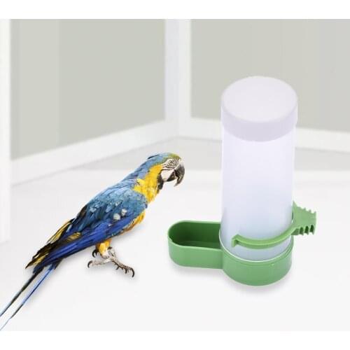 NEW Bird Feeder Automatic Food Water Feeding Drinker Parrot Pet Clip Dispenser Cage Auto Bird Feeder