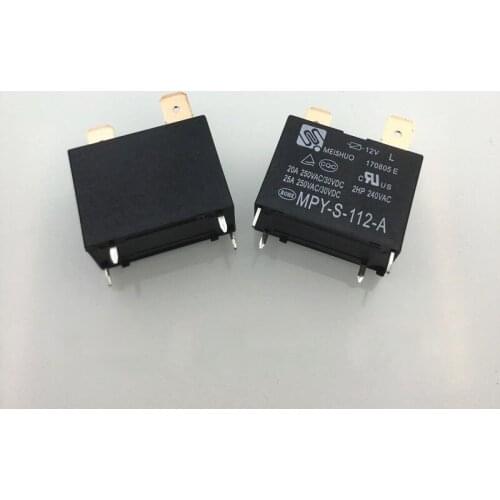 NEW water heater air conditioning relay MPY-S-112-A 12V MPY-S-112-A-12V MPYS112A 12V 12VDC DC12V 25A 250VAC 4PIN