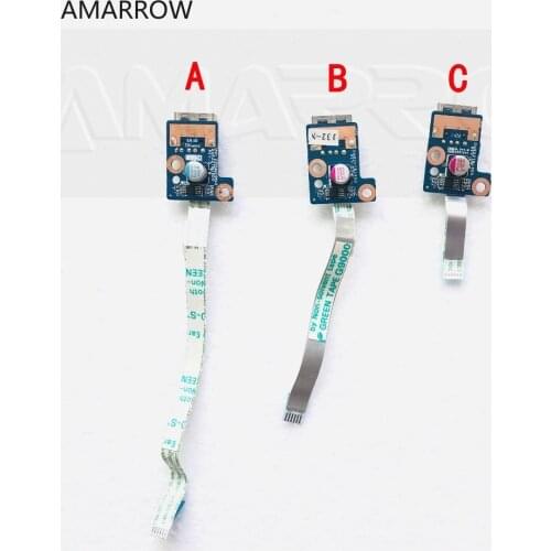 Original for HP G4 G4-1000 G6 G6-1000 G7 G4-1125DX 1015 HSTNN-Q72C HSTNN-Q68C USB Board 643502-001 DAR22TB16D0