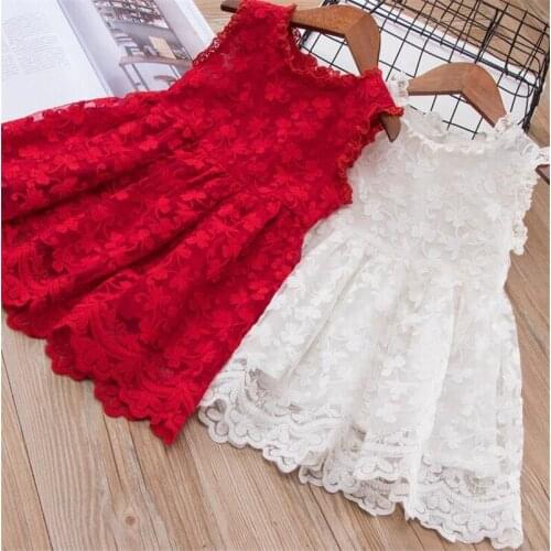 0-10 Years High Quality Summer Girl Dress 2021 New Floral Cotton Solid Draped Ruched Kid Children Clothing Girl Princess Dresses