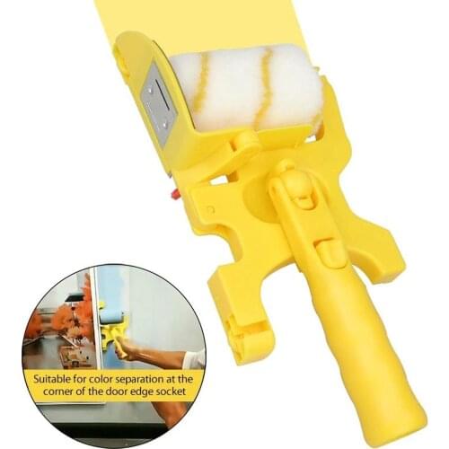 Trimming Color Separation Roller Brush Paint Brush Corner Edge Soft Brush Tool Color Separator Emulsion Paint Roller Brush