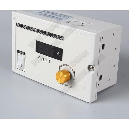 Manual Digital Tension Controller 185V-265VAC 220V 24V DC Output 0- 3A Magnetic Powder Brake Clutch Potentiometer PLC Control