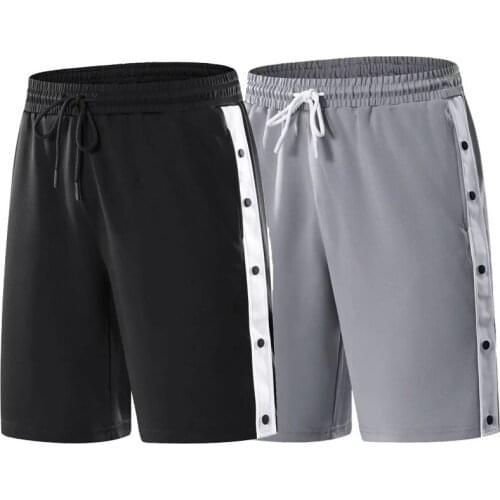 Gym Running Shorts Men Quick Dry breasted Workout Jogging Fitness Training Shorts Sport Casual Short Mens Running Sweatpants