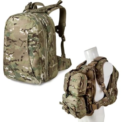 Akmax.cn Tactical Fast Action Rucksack System 3 Days Assault Backpack with Conceal Combat Rescue Vest