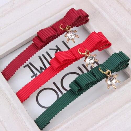 2019 New Womens Hair Accessories Bow Hair Clip Korean Style Rhinestone Studded U-Clip Hairpin Headdress Hot Sale