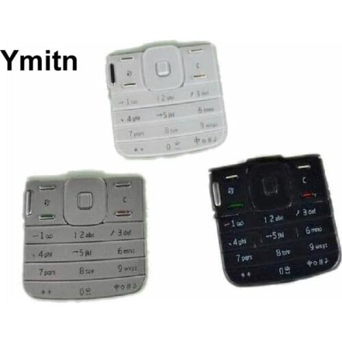 10pcs White/Black/Gray New Ymitn Housing Cover Case Keypads Keyboards Russian & English & Arabic For Nokia N79