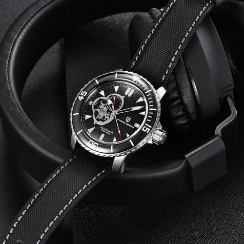 2021 New PAGANI DESIGN Top Brand Men Automatic Mechanical Watches NH39A Watch Men 100M Waterproof Business Watch Reloj Hombre