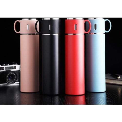 420/580ml New 316 Stainless Steel Thermos Mug Water Bottle Men and Women Portable Vacuum Flask Large Capacity Kettle WF917