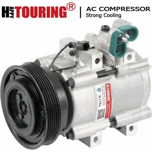 CAR A/C AC COMPRESSOR FOR Hyundai Santa Fe Sonata Kia Optima Magentis 97701-26300 97701-38171 9770126300 9770138171 9770139180