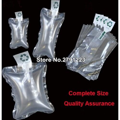 Free Shipping 100Pcs 4x6"(10x15CM) Single Layer Inflatable Air Bag Cushion Packaging Wrap Bubble Shockproof Packing Materials