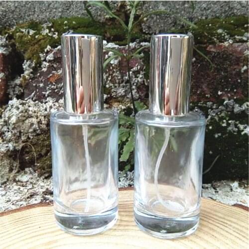 20ML New Large Cylindrical Crystal Glass Empty Spray Bottle 50PCS/LOT