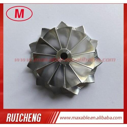 K04 41.00/50.96mm 11+0 blades high performance turbocharger billet/milling/aluminum 2618 compressor wheel