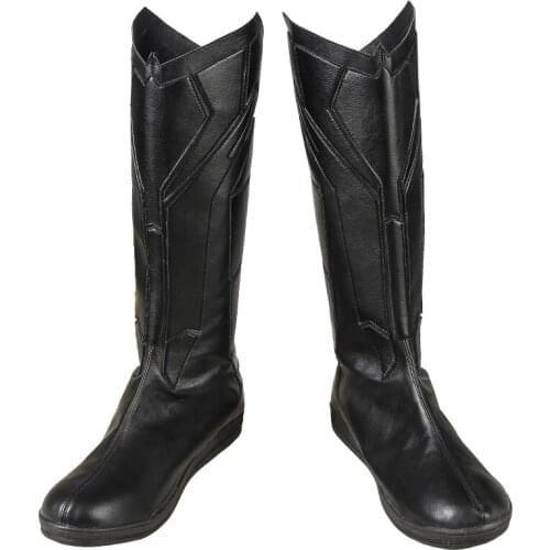 Movie Bat Superhero Cosplay Costume Superhero Dick Grayson Boots For Men Fashion Halloween Carnival Shoes Feet Accessories