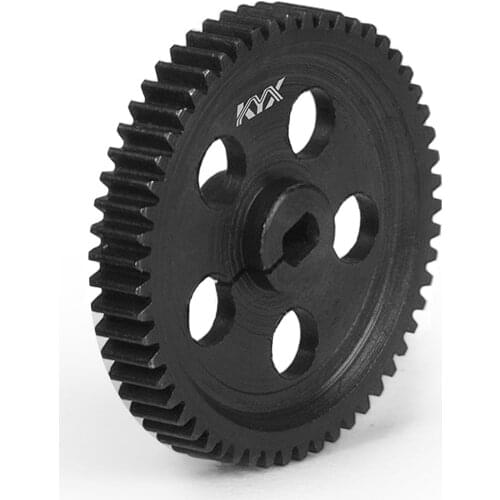 KYX Racing Hardened Steel Transmission Spur Gear Upgrades Accessories for 1/24 RC Crawler Car Axial SCX24 Deadbolt JLU C10 B-17