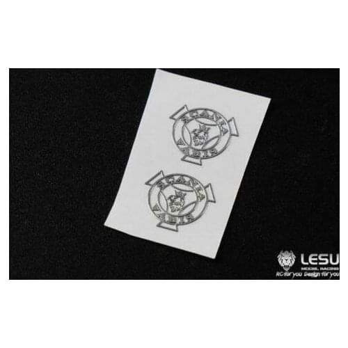 LESU Rear View Mirror Sticker 1/14 TAMIYA DIY RC Sca Tractor Truck K019-12 TH04833-SMT5