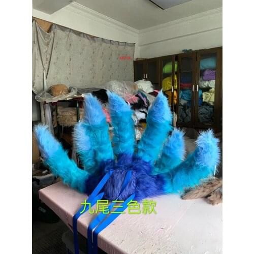 2020 New!!LOL Spirit Blossom Tailed Fox Ahri cosplay costume Fox Ahri Cosplay Tail Ahri Tails