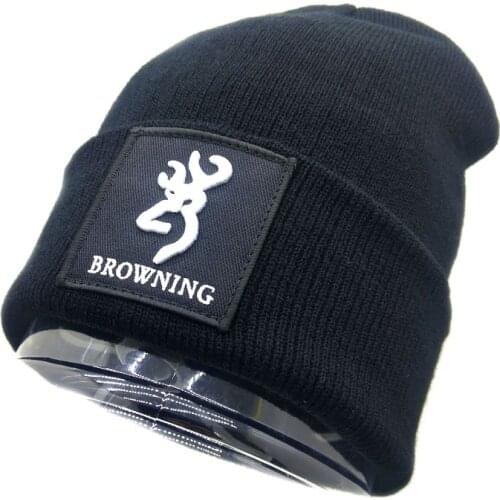 2020 high quality autumn and winter new BROWNING embroidery knitted wool hat hat men and women fashion warm wool hat new ski