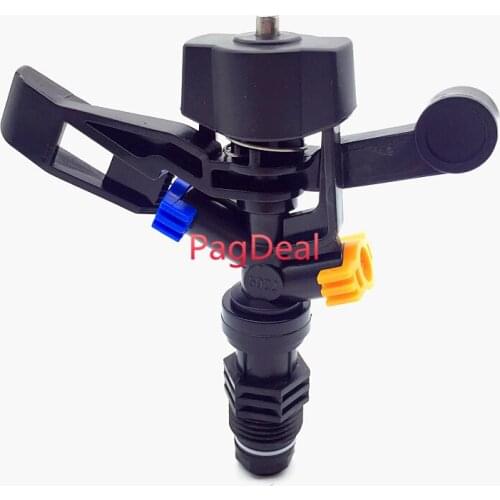 20pcs Rocker Sprinkler Garden Irrigation Water Cool System Farm Plant 1/2 ' Thread 360 degrees Auto Rotate Rocker Nozzle