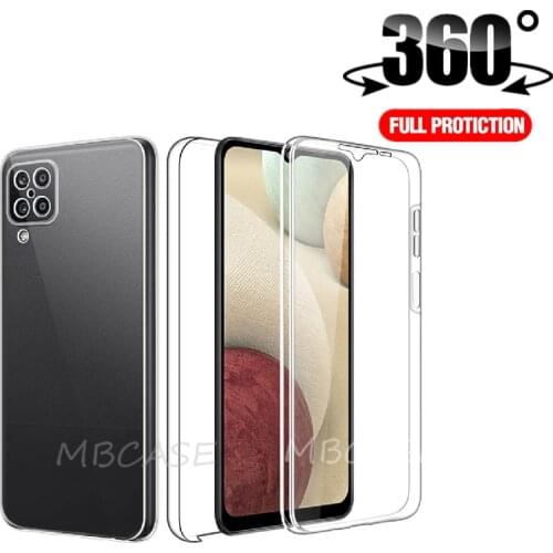 360 Case For Samsung A02S A42 A12 A32 A52 A72 M01 M11 M12 M21S M31S M30S M51 Full Cover Galaxy S21+ Plus Note 20 Ultra S20 FE 5G