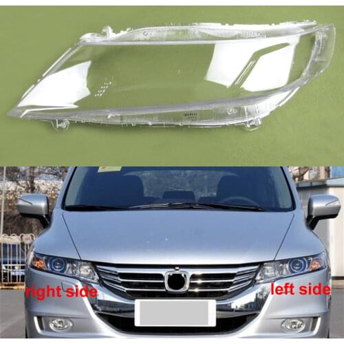 Transparent Lampshade Lamp Shade Front Headlight Shell Glass For Honda Odyssey RB3 2009 2010 2011 2012 2013