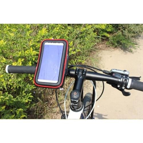 Touch Screen Bicycle Bike Motorcycle Phone Holders Stands Case Bags For Motorola Moto X4/Z2 Force/G5S/G5S PLUS/Z2 Play/E4 PLUS