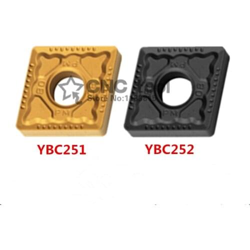 CNMG120404 CNMG120408 CNMG120412 PM YBC251 YBC252 10pcs Zcc.ct Carbide insert Processing: steel
