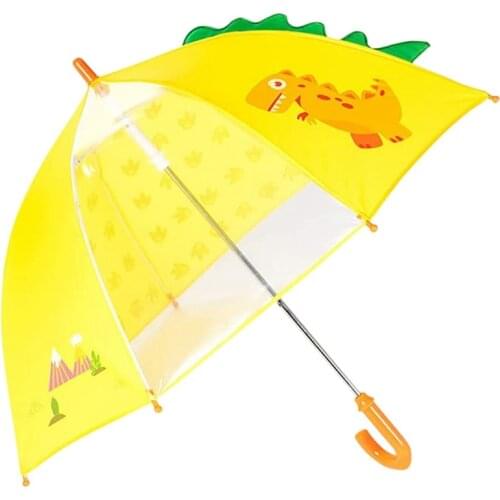Kids Umbrella Childrens Rainy Day Umbrella Compact Travel Umbrella Cute Animal Umbrella for Teen Children Age 3-8