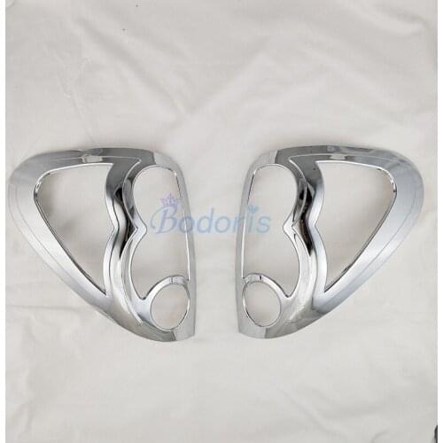 Taillight Strips Light Outlet Cover Rear Lamp Frame Moulding Ring 2005 2006 2007 2008 2009 2010 2011 For Mitsubishi Triton L200