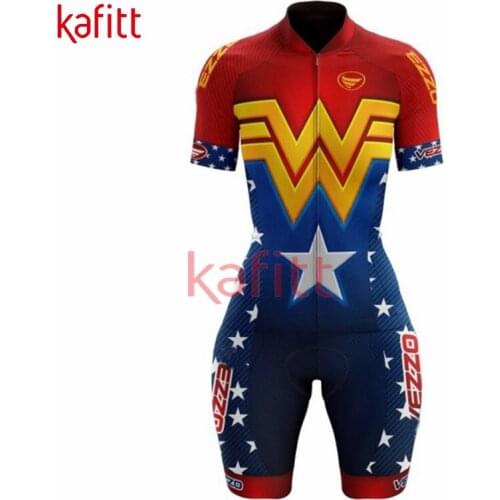 Cafete Short-sleeved Cycling Wear Team Uniform Womens Professional Triathlon Sportswear Short-sleeved Jumpsuit Cycling Suit