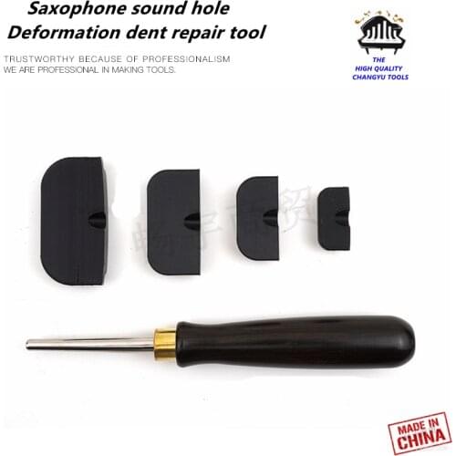 Saxophone tone hole tube around the Deformation dent repair tool Wind instrument repair tools