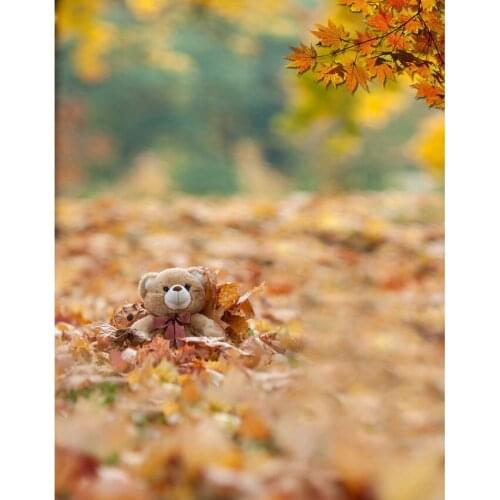 LIFE MAGIC BOX Baby Backdrop Fallen Leaves Design For Baby Showers Studio Photo Background S-2186