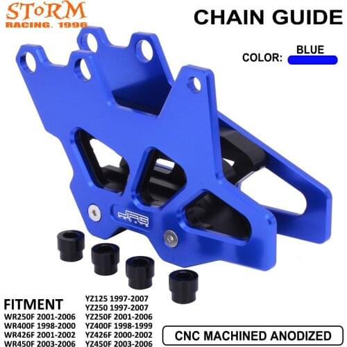 Motorcycle Chain Guide Guard Aluminum For Yamaha WR250 FWR400 FWR426 FWR450F YZ125 YZ250 YZ250F YZ400F YZ426F YZ450F 250 F 400 F
