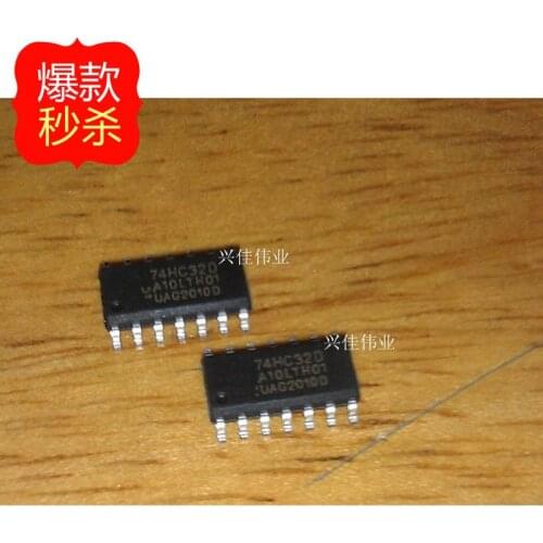 10PCS New 74HC32 74HC32D SN74HC32D forty-two input OR gate SOP14