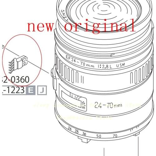 NEW Original ZOOMING BRUSH CONTACT FOR CANON EF24-70 F2.8 EF 70-200 F4 USM LENS YB2-0360