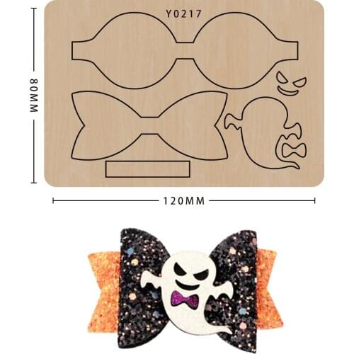 Knife Cutting Die Mold Diy 2021 Halloween Bowknot Scrapbook Decoration Mould Suitable For Sizzix Big Shot Machines