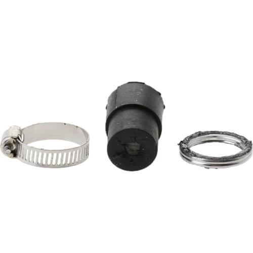 Exhaust Muffler Pipe Gasket Rubber Seal Clamp for Yamaha PW 50 PW50
