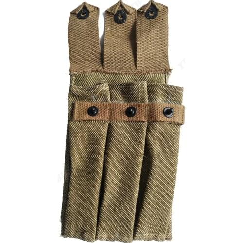 Thompson 3 Cell Magazine Pouch Retro WW2 US Army Bag Molle Tool Gear Tactical Camera Rucksack Card Package