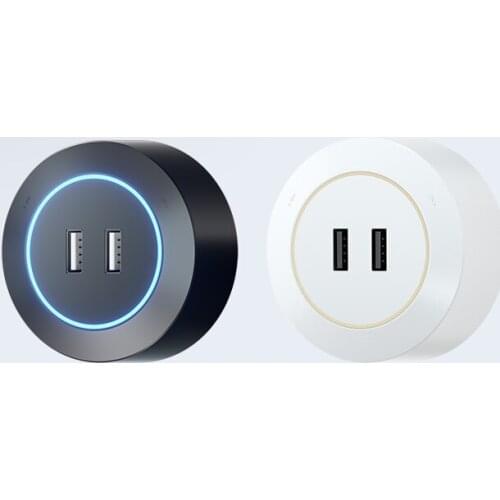 USB Charger Socket LED Plug Electrical Outlet Moverable Adapter