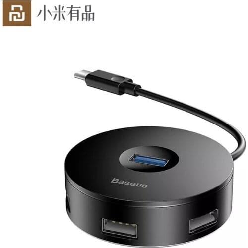 Youpin Type c HUB Adapter Round Box Dock High Speed Type C 3.0 HUB USB 2.0/3.0 Splitter Expander For Macbook Pro Huawei Mate