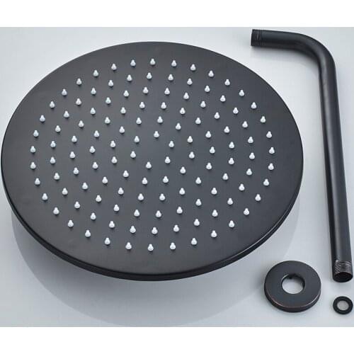 Vidric Vidric Black Thermostatic Bath Shower With Bidet Round Brass Shower 2-way Bidet Shower Thermostatic Mixer Swivel Spout Fa